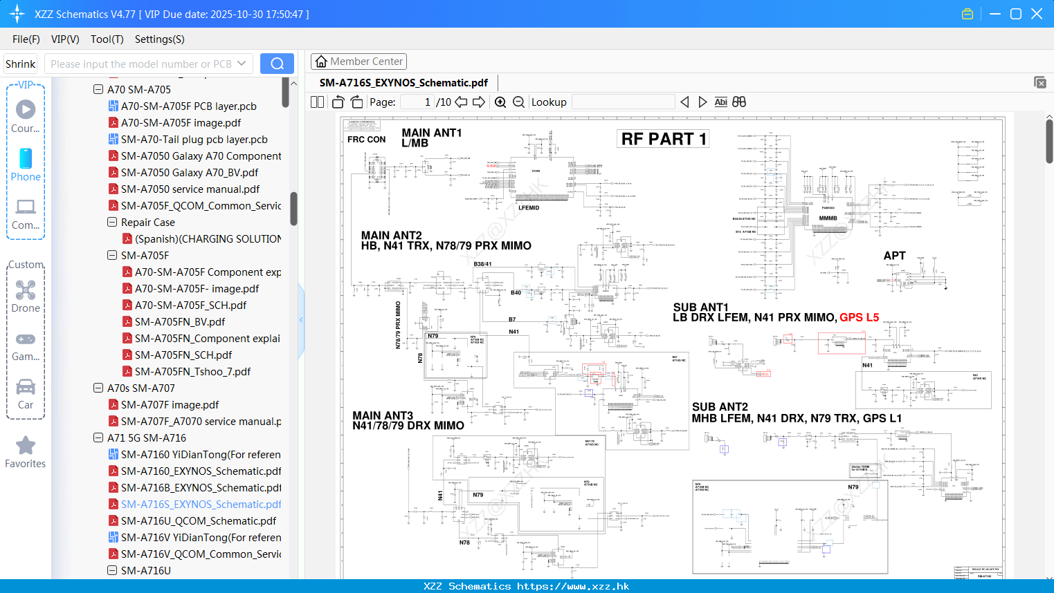 Samsung SM-A716S_EXYNOS_Schematic
